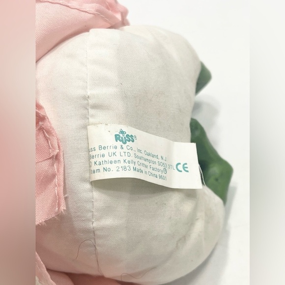 Country Folk Pinkykins Frog Shelf Sitter Decor 5.5” Toad Pink Resin Dress Fancy - Picture 5 of 6